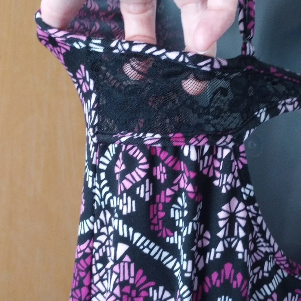 Nightie Black & Pink Size M (APT 9 brand) - Picture 8 of 11